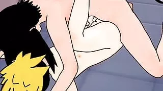 naruto femboy having anal sex with hot cat ????