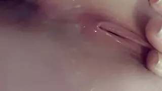 Cum dripping out my pussy
