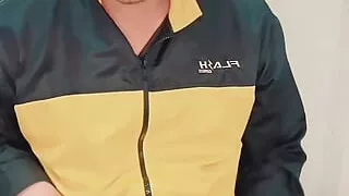 Thai uniform show cock in TikTok