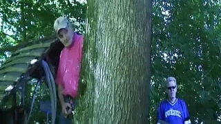 Cute French teen adores pleasing five dudes