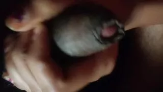 Indian Hyderabad aunty handjob to boyfriend