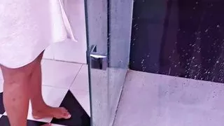 Very sexy Sri Lankan girl bathing in the bathroom and taking soap