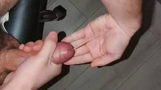 4 hours of Edging, cumshot all over