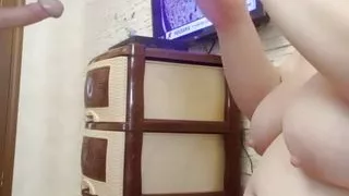 mother-in-law sucks dick after which I fuck her pussy with a hard dick