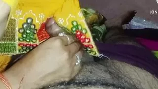 When didi was not in the house, sister-in-law sucked brother-in-law's cock in her mouth