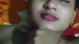 Beautiful village wife hot big boobs pressing very romantic her dever latina pussy cock toch feeling is desi indian with simmpi