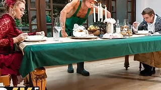 CUCK4K. Rich cuckold doesn't mind his astounding wife fucking with gardener