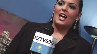 The sexual tension in the office led to ladies stripping naked and having group sex