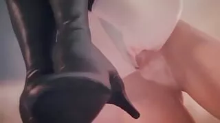 Compilation of Animations of Fucking 2b