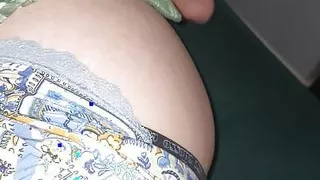 Step mom bug ass in thongs seduces step son