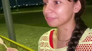 After eating ice cream we go to my house and end up fucking in my room