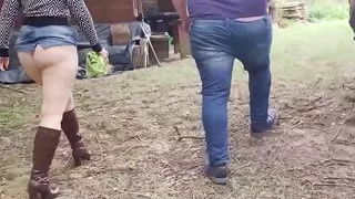 Outdoor and Public Fucked by My Fan