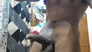 Indian boy mastrabuting hardly