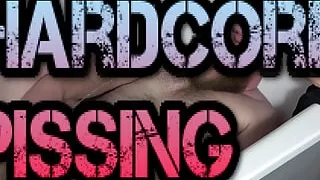 Hairy hardcore pissing - Watch me where the hot champagne goes