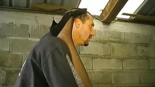 Super busty French woman can take a hard dick in all of her holes