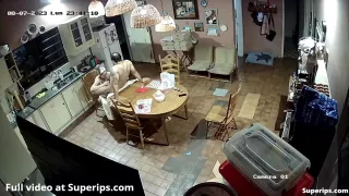 Ipcam Mature European Couple Fucks In The Kitchen