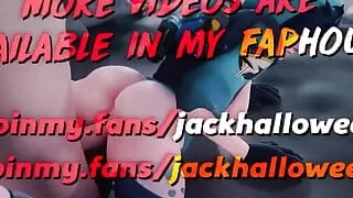 Compilation of Animations of Sex with Tracer From Overwatch