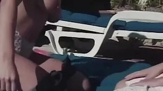 No One Fucks a Brunette Babes Asshole Like Her Blonde Girl Does