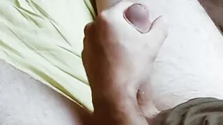 Sexy dick cum shot and rubbing hot to boner.