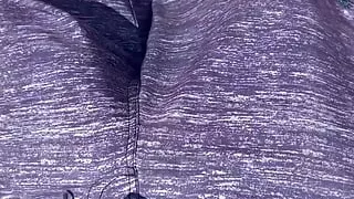 Perfect Beach, Hairy Cock and Lots of Precum