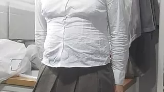 patty white lingerie and anal action