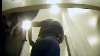 Spy Cam In Dressing Room Catches Bending Cutie