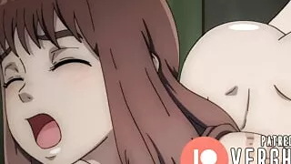 Tengoku Daimakyou Hentai (Heavenly Delusion) - Kiruko and Maru having fun Doggy-Style