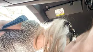 Public Dick Flash! A Naive Teen Caught Me Jerking Off in the Car on a Hiking Trail and Helped Me Out