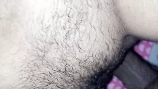 Fucking in hairy pussy