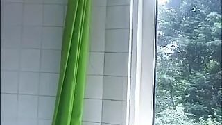 My cousin Ilona a slut with a shaved pussy is fucking all