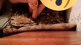 Hid the camera from the guy