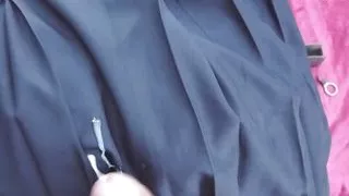 Teacher bareback fuck Thai Asian student then cum on her skirt