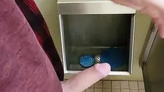 Johnholmesjunior in very risky mens public vancouver bathroom