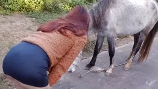 I take my wife for a walk in the risky forest