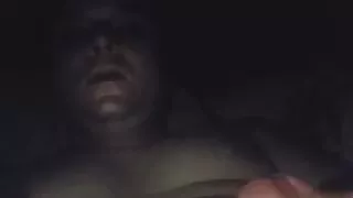 I jerked off in the dark