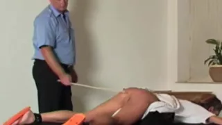 Schoolgirl Getting Spanked