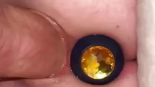 johnholmesjunior fucking Ananas films star Michaela McKenzie with anal toy inside and husband films