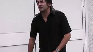 Blonde fatty doggystyled by stranger