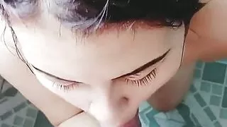 Golden Shower to Greedy College girl! Leaving College She Goes with Her Teacher to Make Mischief to a