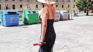 Miss Filia Light Exhib in City Centre - Show Tits and Pussy in the Street - Exlusive Fanclub!