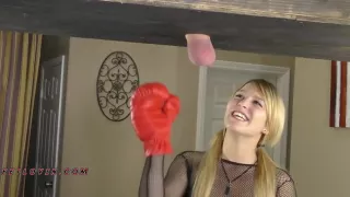 Fetish Ballbusting Naughty Amateur Girl Torturing Ba