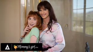 MOMMY'S GIRL - Stacked MILF Syren De Mer Realizes Her Flirty Stepdaughter Madi Collins Crush On Her
