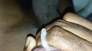 Perfect uncut young black cock for married mature virgin ass cum and pee by sissy bitch