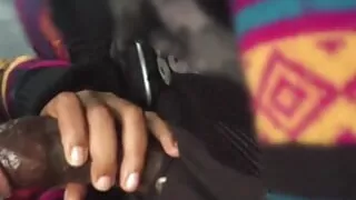 Pretty Redbone Giving Me Head in the Backseat While Her Boyfriend Is at Work