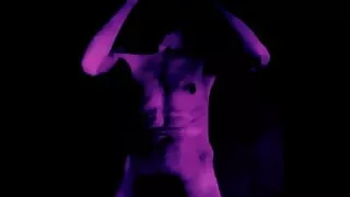 British Freddie Sunfields showing hot body in Purple Effects