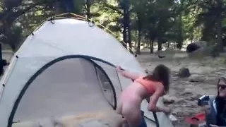 Throwback camping clips from my Blackberry... Who wants to see the videos we shot that weekend?