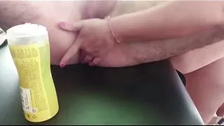 I Give a Nice Blowjob to My Husband with A Finger in The Ass