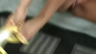 Hot brunette needs the big cock