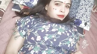 Sharing the bed with Stepmom again, she agrees because she is too horny!