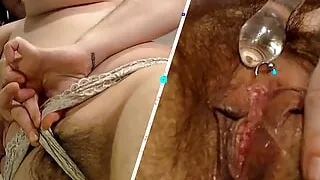 Hairy Camgirl Creamy Pussy Squirt